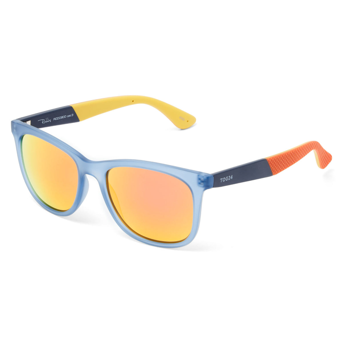 Roddis Sunglasses - Crystal Blue/Orange - Image 3