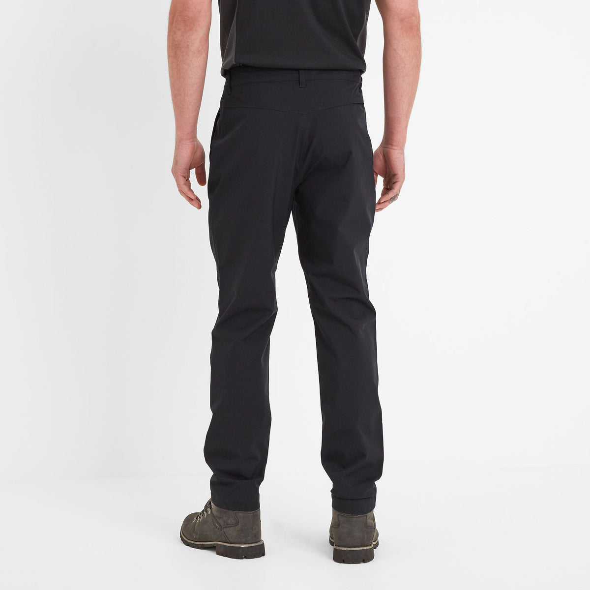 Silsden Mens Waterproof Trousers Regular - Black - Image 2