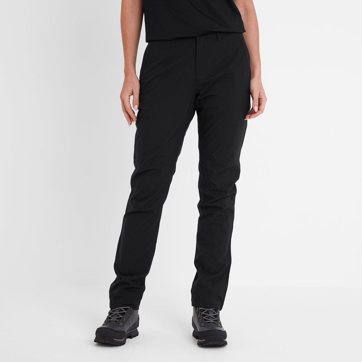 Silsden Womens Waterproof Trousers Short - Black - Image 3