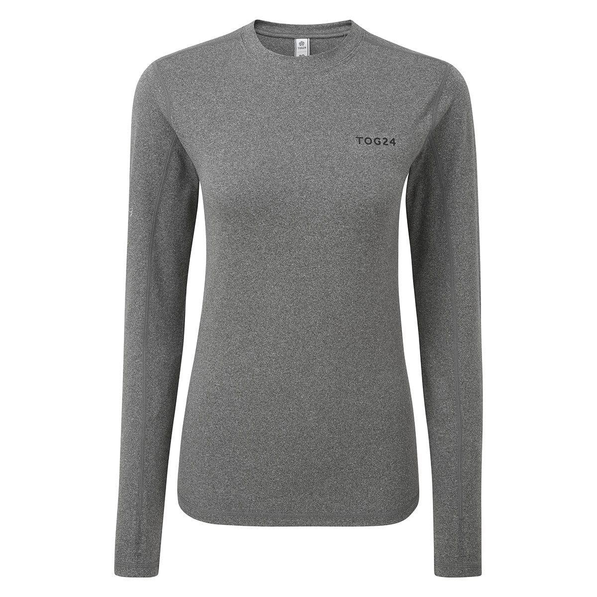 Snowdon Womens Thermal Crew Neck Base Layer - Grey Marl - Image 7