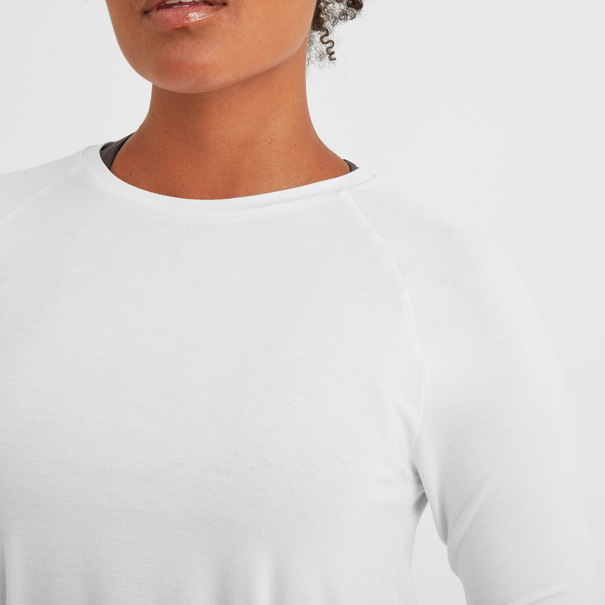 Tanton Womens Tech T-Shirt - Optic White - Image 9