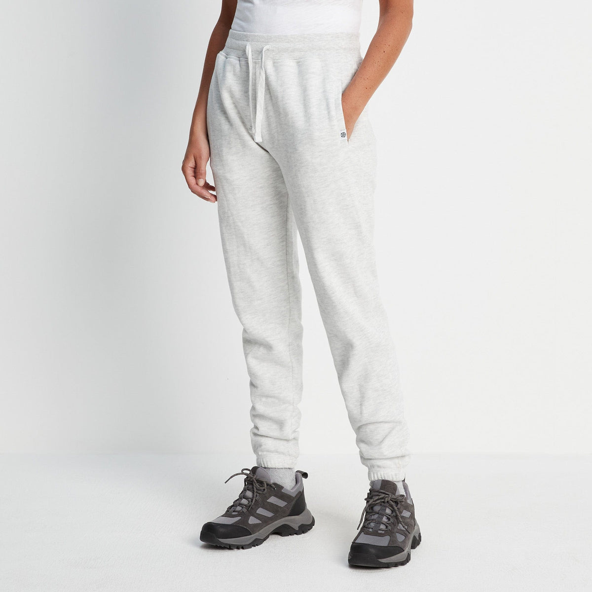 Tilda Womens Sweat Pant Ice Grey Marl - Image 3