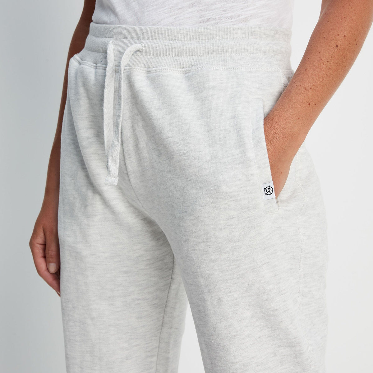 Tilda Womens Sweat Pant Ice Grey Marl - Image 4