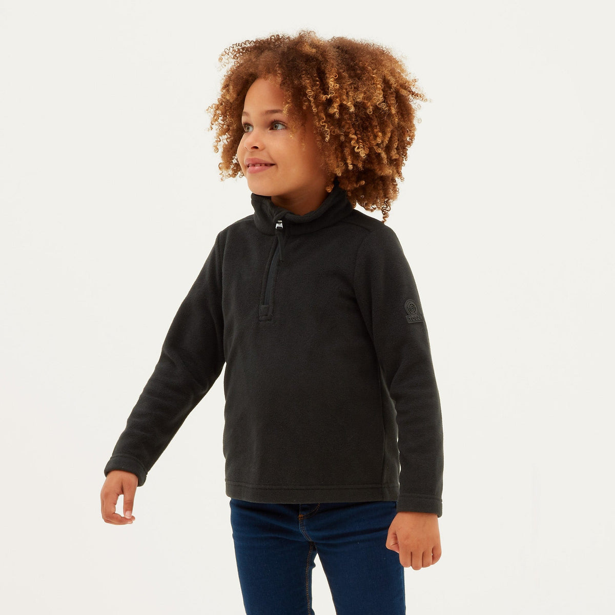 Toffolo Kids Zipneck Fleece - Black - Image 3