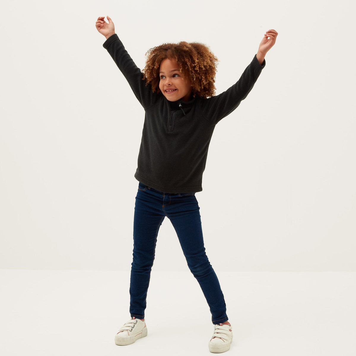 Toffolo Kids Zipneck Fleece - Black - Image 4