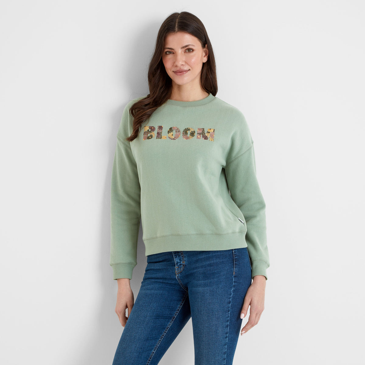 Winona Womens Sweatshirt - Pistachio - Image 2
