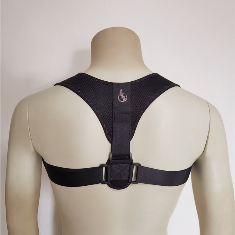 Clavicular Belt Back Posture Orthotics Band Anti-Humpback Sitting Posture Bunion Corrector Shoulder Adjustable - Image 3