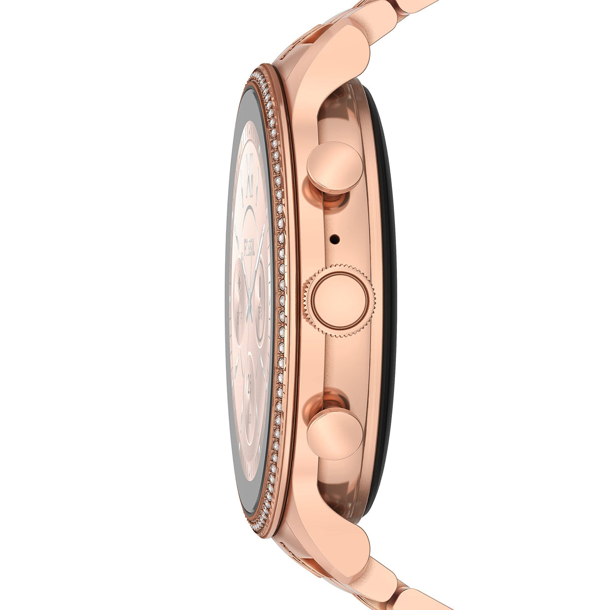 Fossil Gen 6 Smartwatch 42mm Rose Gold-Tone Stainless Steel - Rose Gold - FTW6077V - Image 2