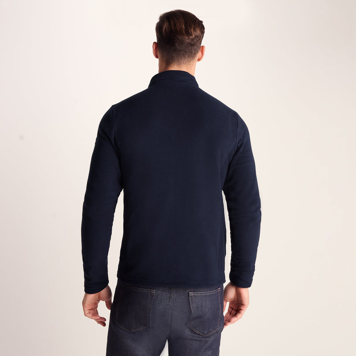 Revive Mens Fleece Jacket - Dark Indigo - Image 3