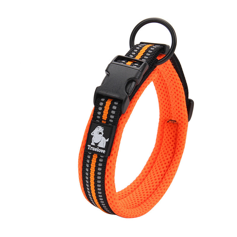 Anti Strangulation Medium Teddy Pet Products - Orange