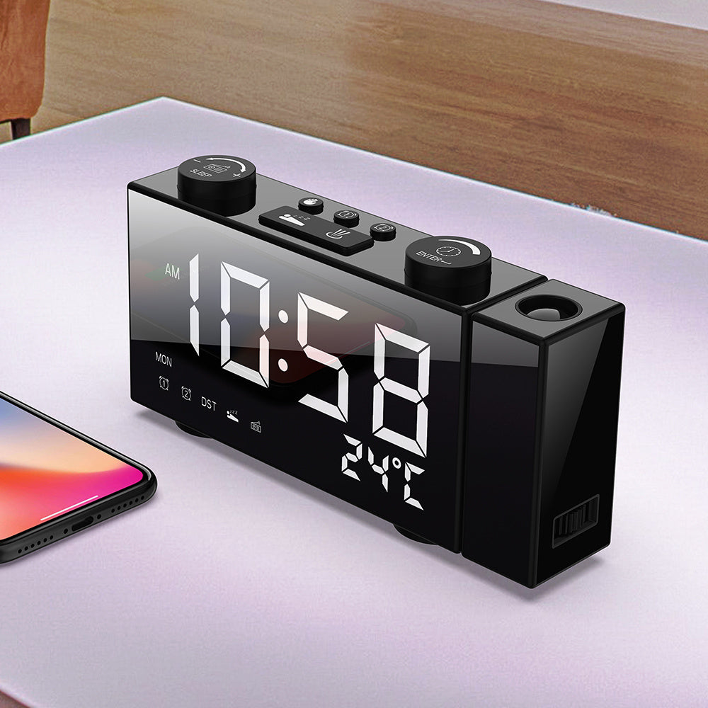 FM Radio Projection Alarm Clock - Image 8