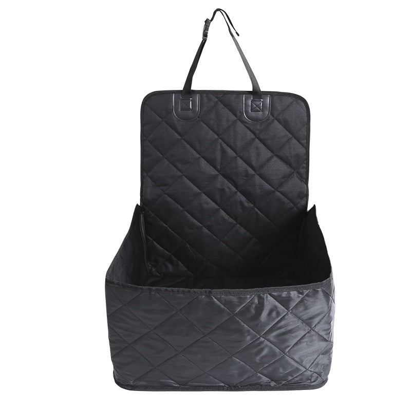 Pet Car Travel Rear Seat Cushion - KC05 front passenger zippered