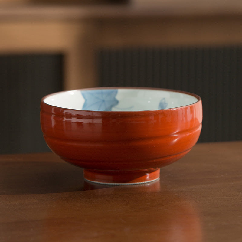 Japanese Arita Ware Rice Bowl - Image 5