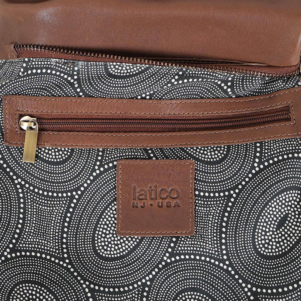Tabor Milled Leather Crossbody Bag - Image 4