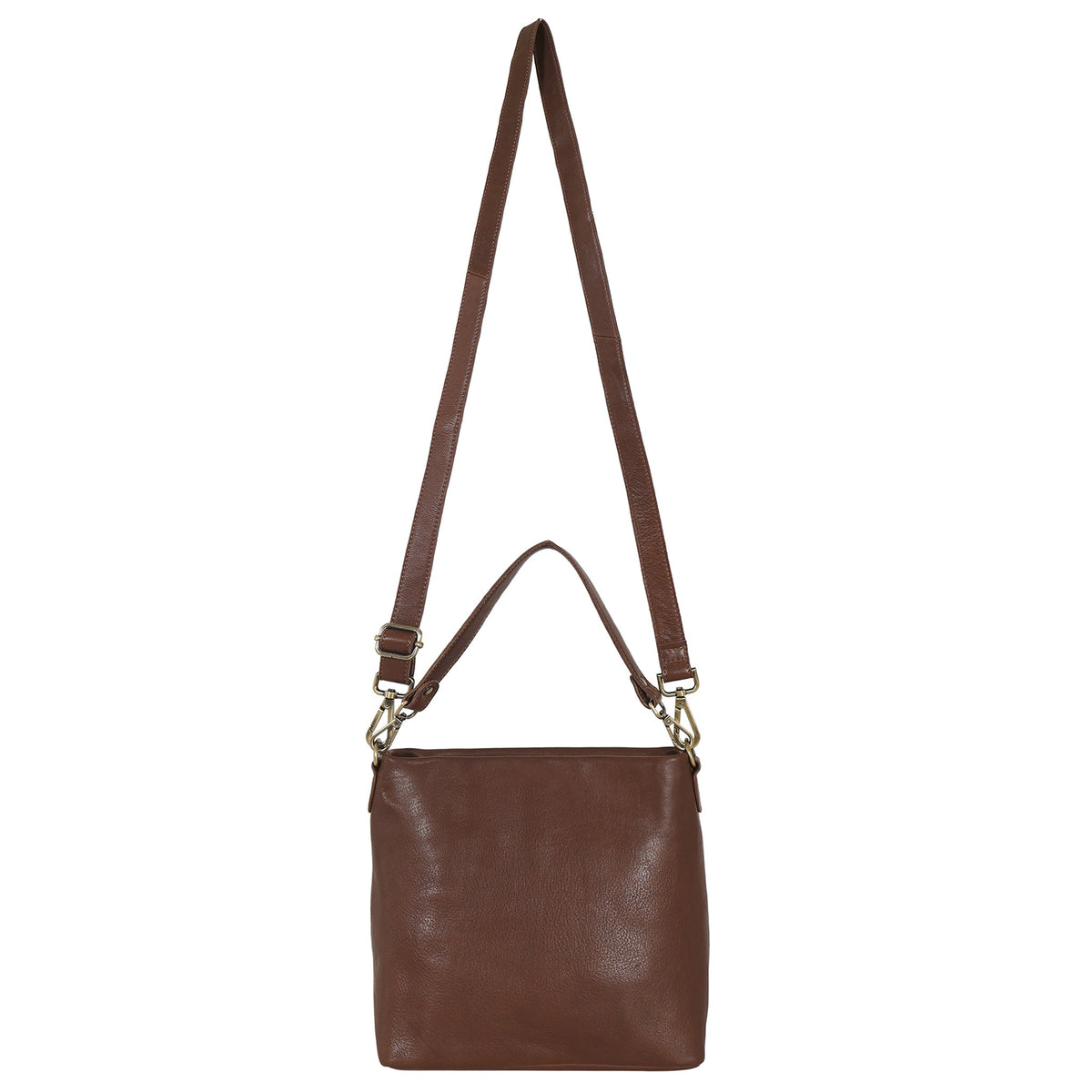 Tabor Milled Leather Crossbody Bag - Image 3