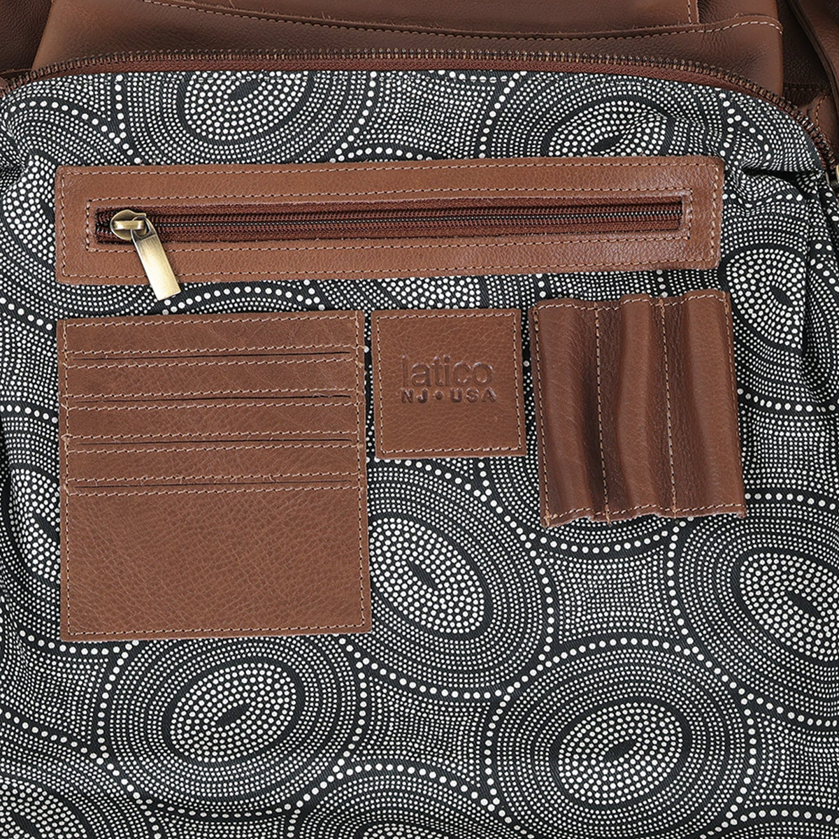 Avery Milled Leather Crossbody Bag - Image 21
