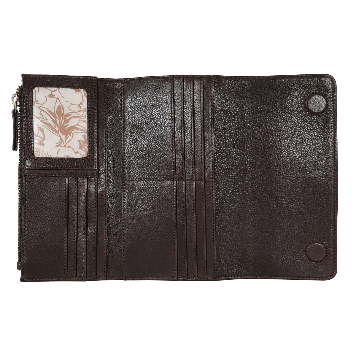 Barb Milled Leather Wallet - Image 3