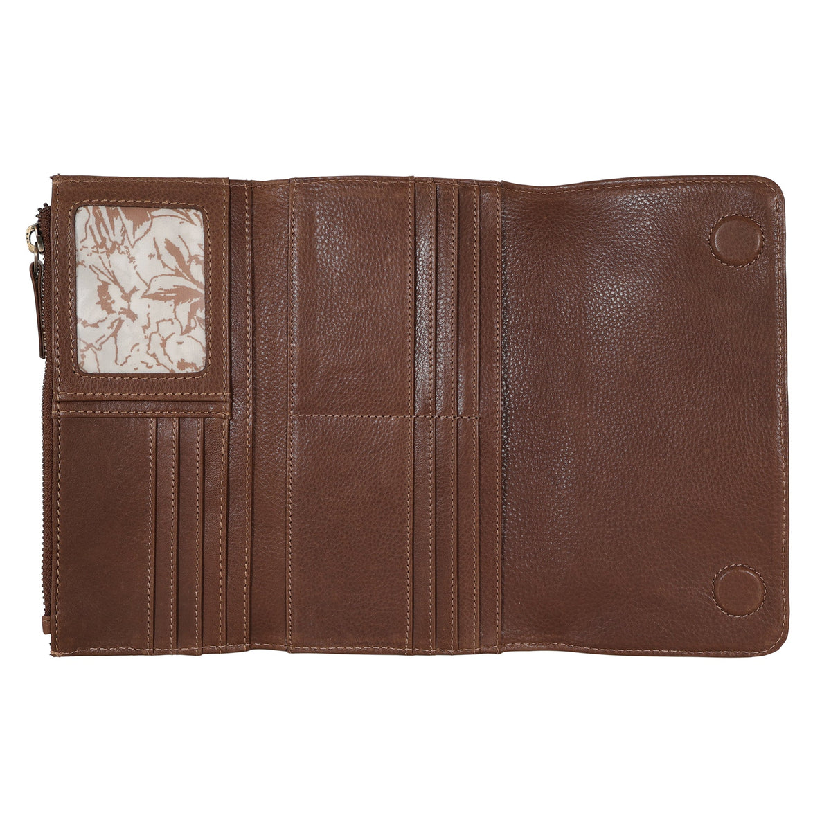Barb Milled Leather Wallet - Image 7