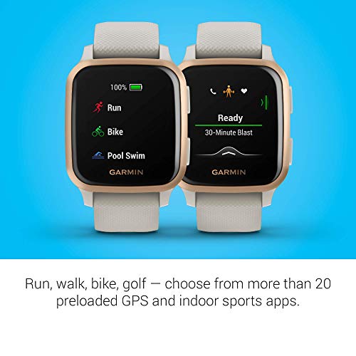 Garmin Venu Sq Music Edition GPS Smartwatch 33mm - Light Sand - 010-02426-01 - Image 5
