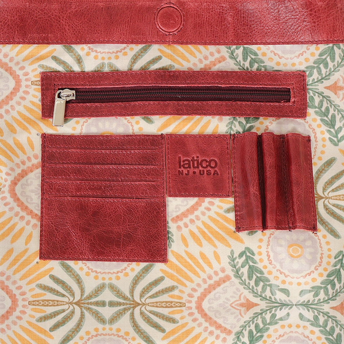 Simone Md Leather Shoulder Bag - Image 19