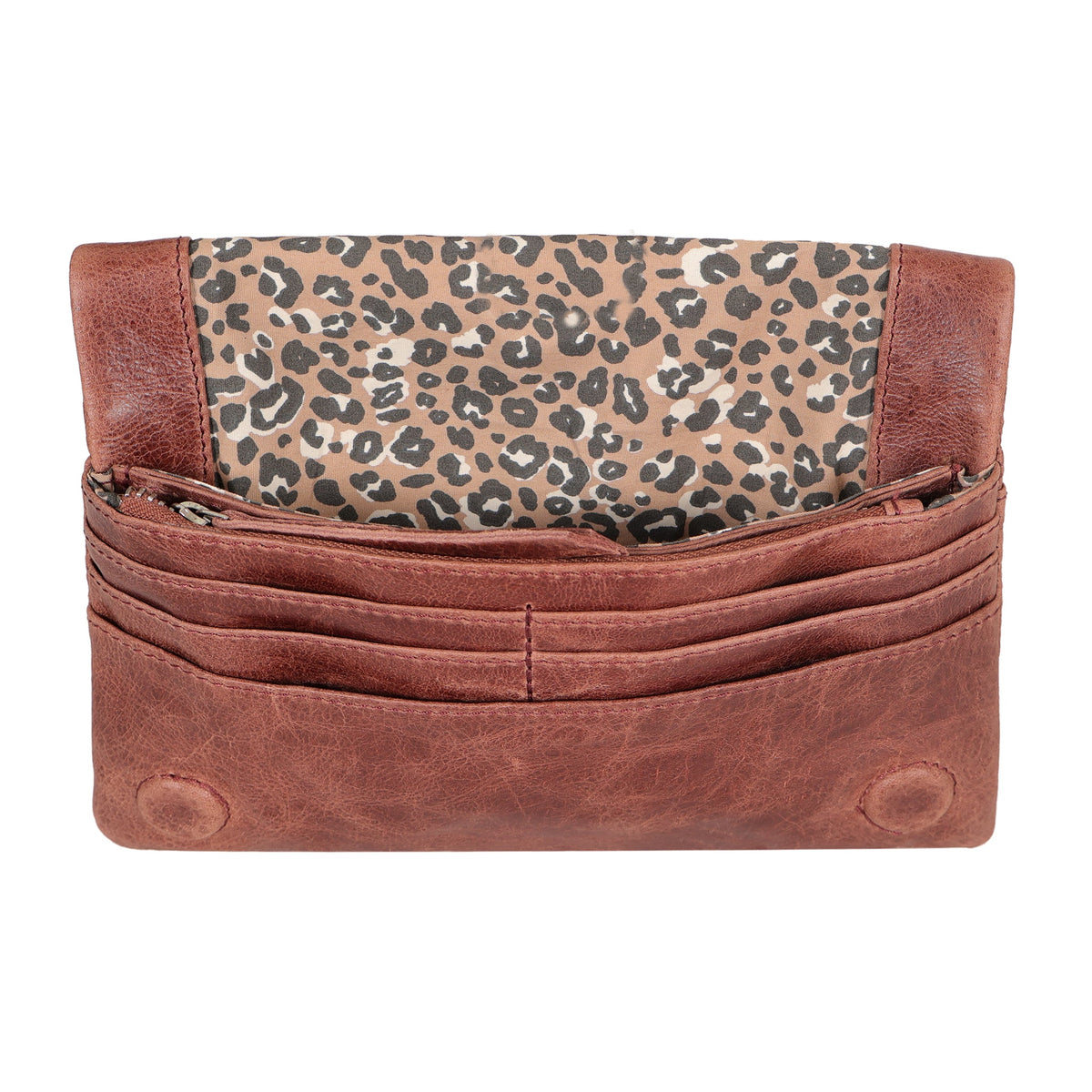 Terry Crackled Napa Leather Wallet - Image 3