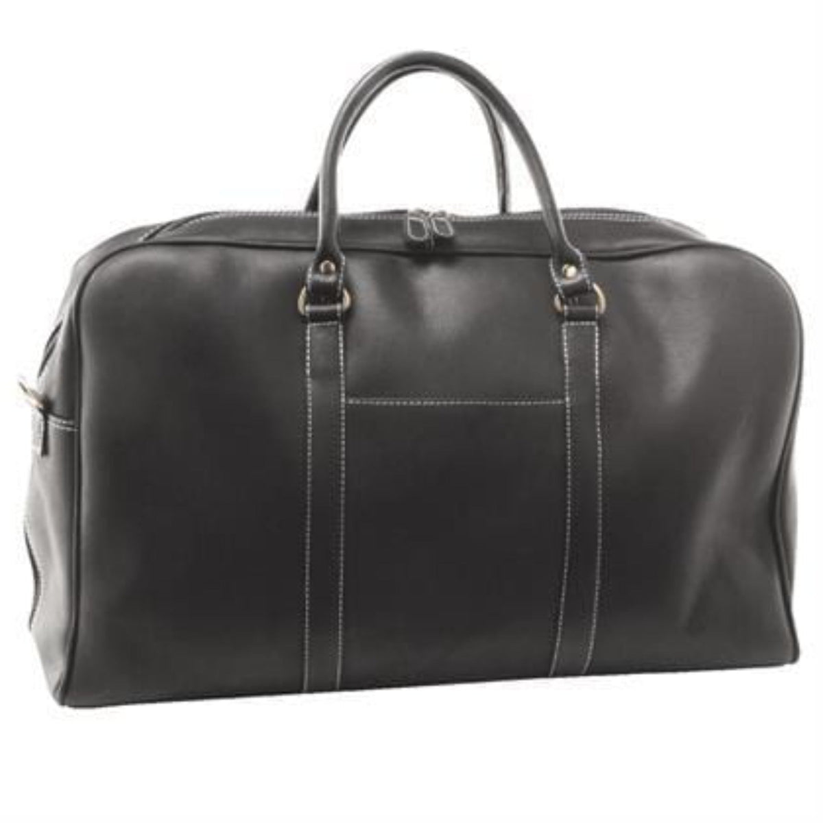 Cabin Leather Duffel Bag - Black