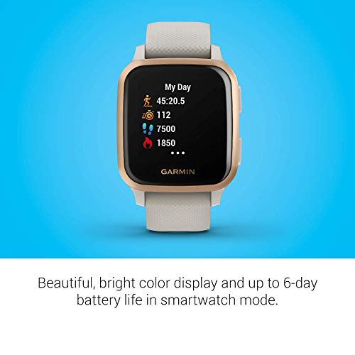 Garmin Venu Sq Music Edition GPS Smartwatch 33mm - Light Sand - 010-02426-01 - Image 6