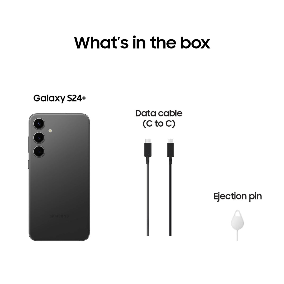 Unlocked - Samsung Galaxy S24 Plus 5G - 512GB - Onyx Black - SM-S926UZKEXAA - Image 4