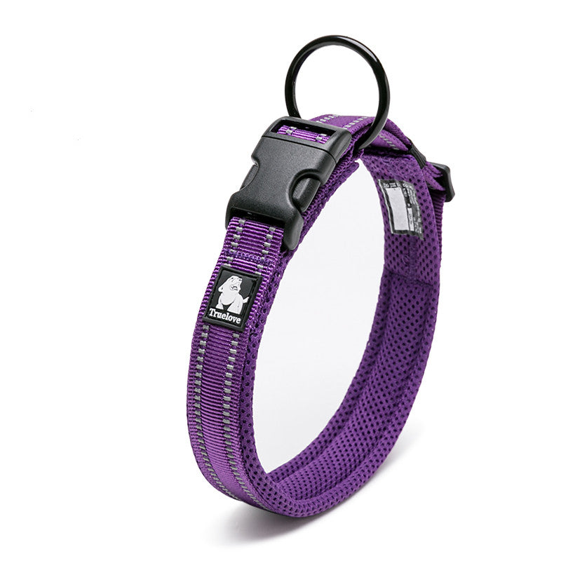 Anti Strangulation Medium Teddy Pet Products - Purple