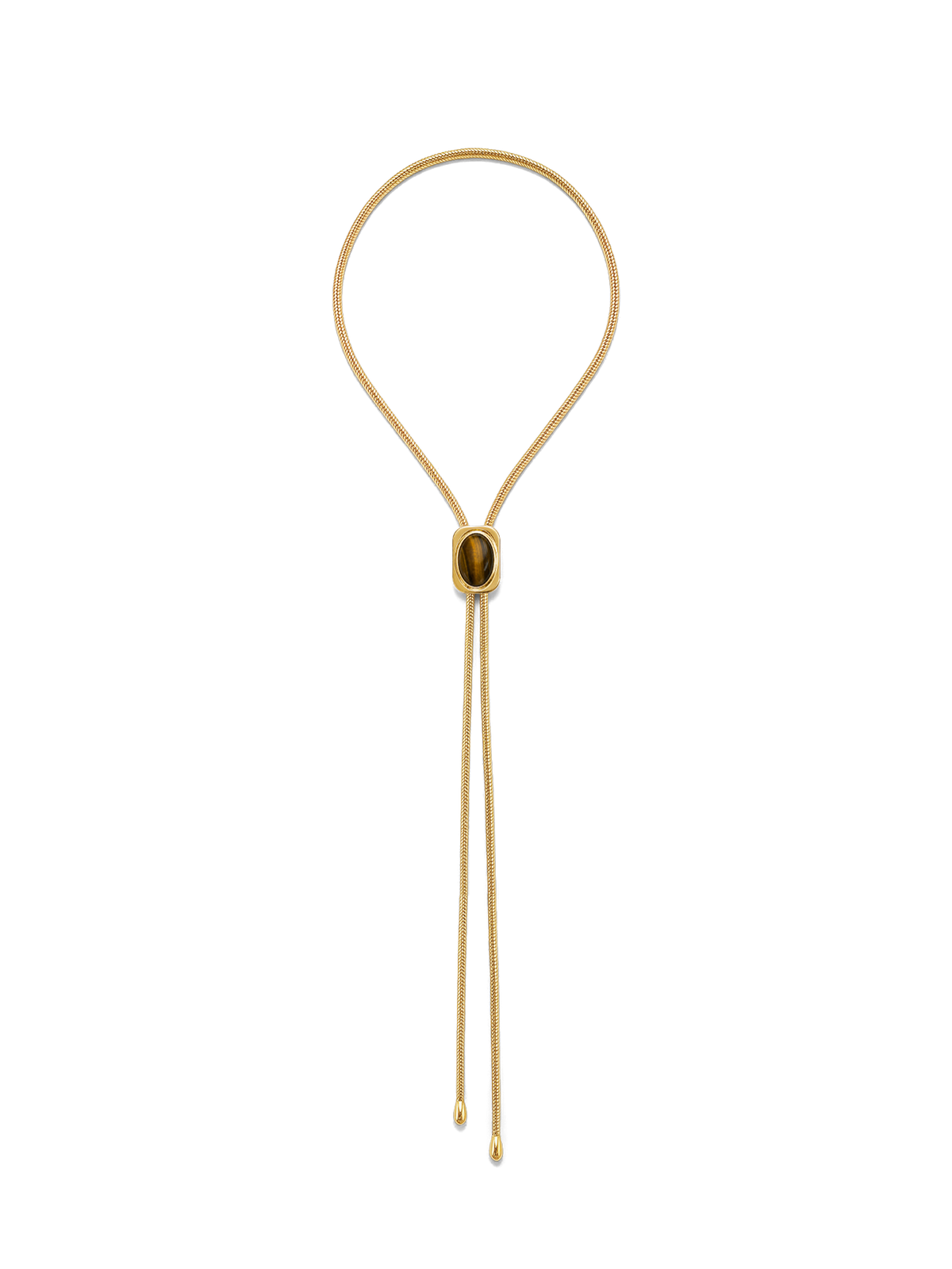Tiger’s Eye Cabochon Bolo - Image 6