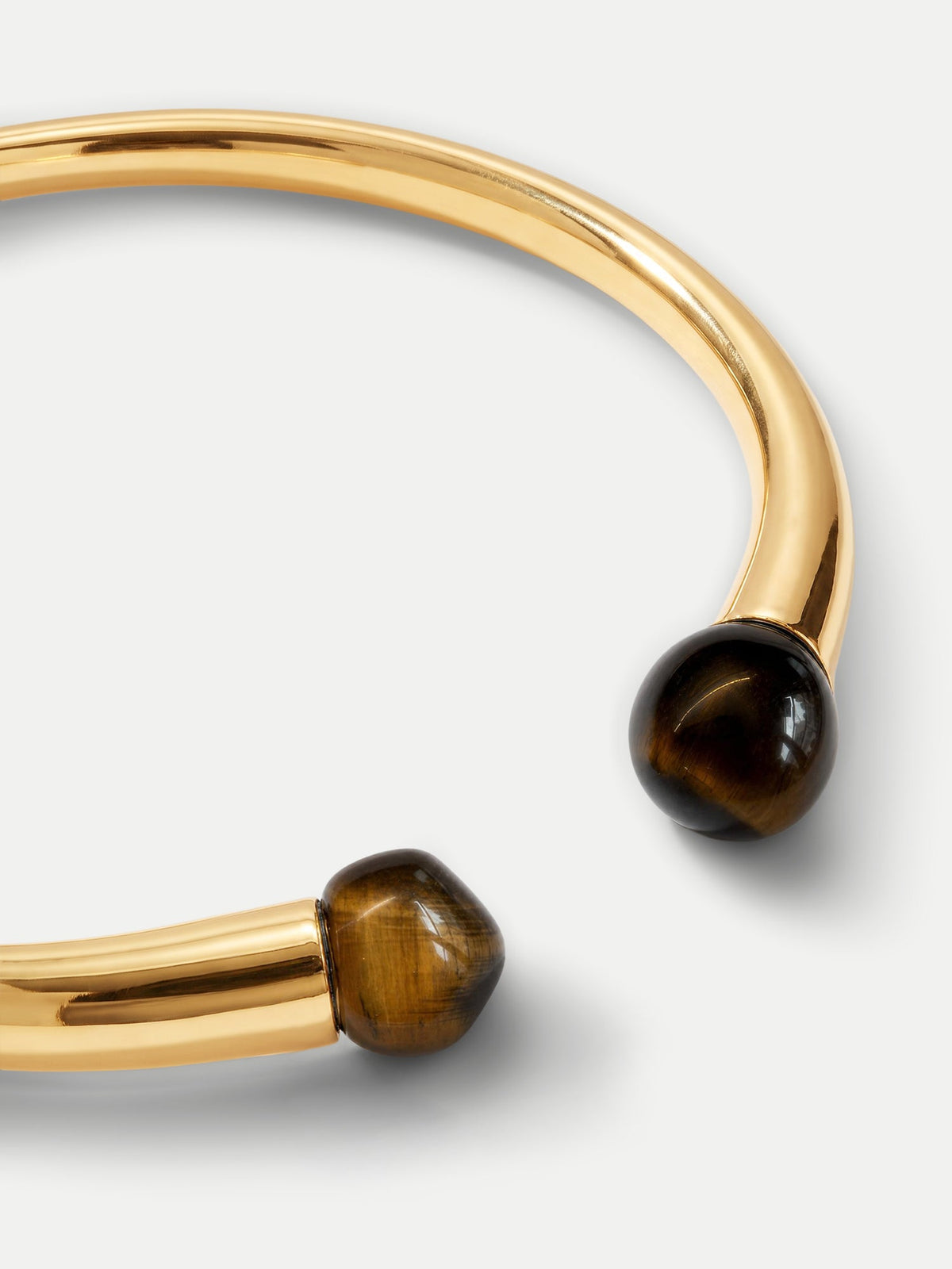 Tiger’s Eye Open Collar Necklace - Image 4