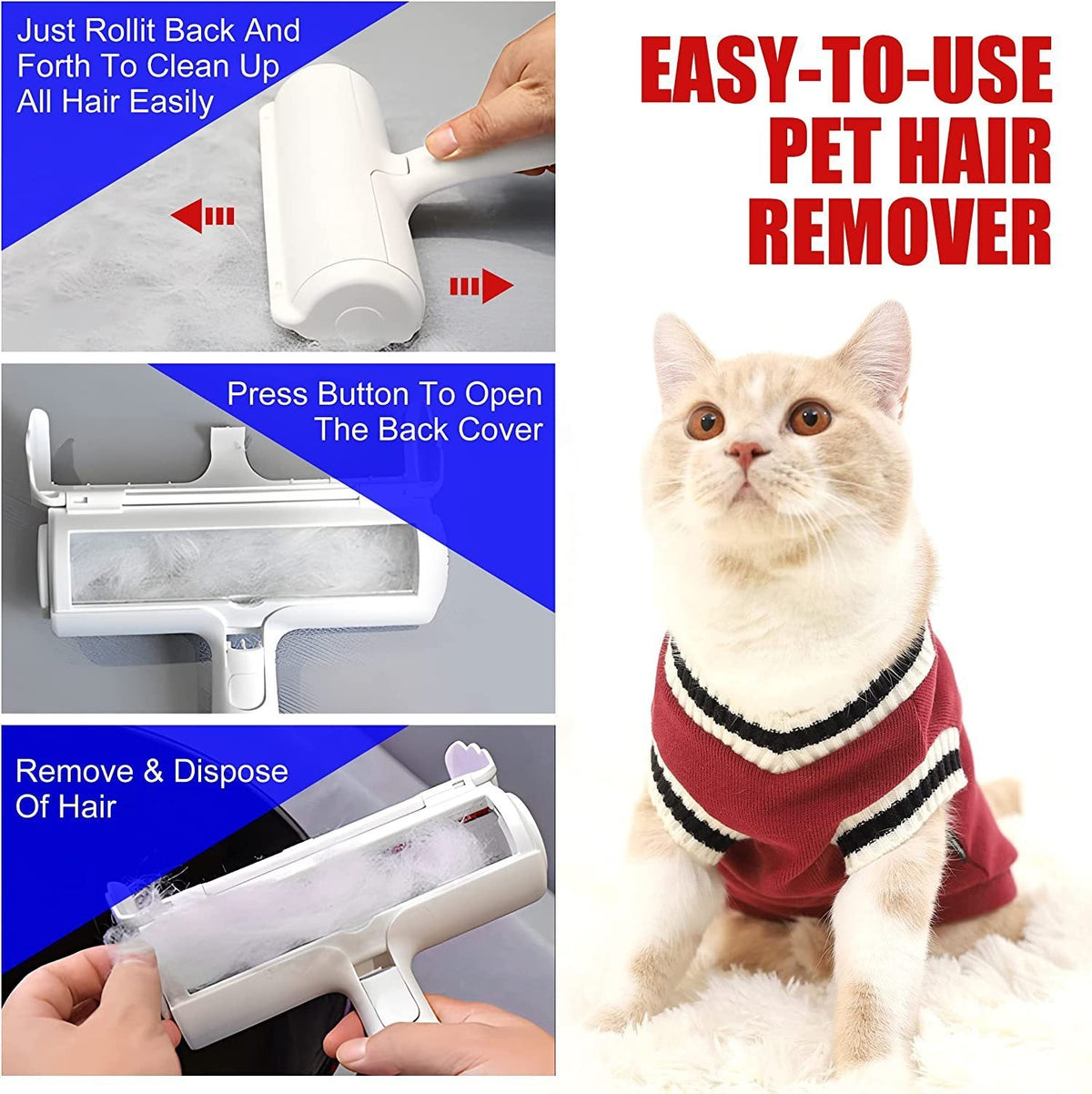 Pet Hair Remover Roller - Image 4