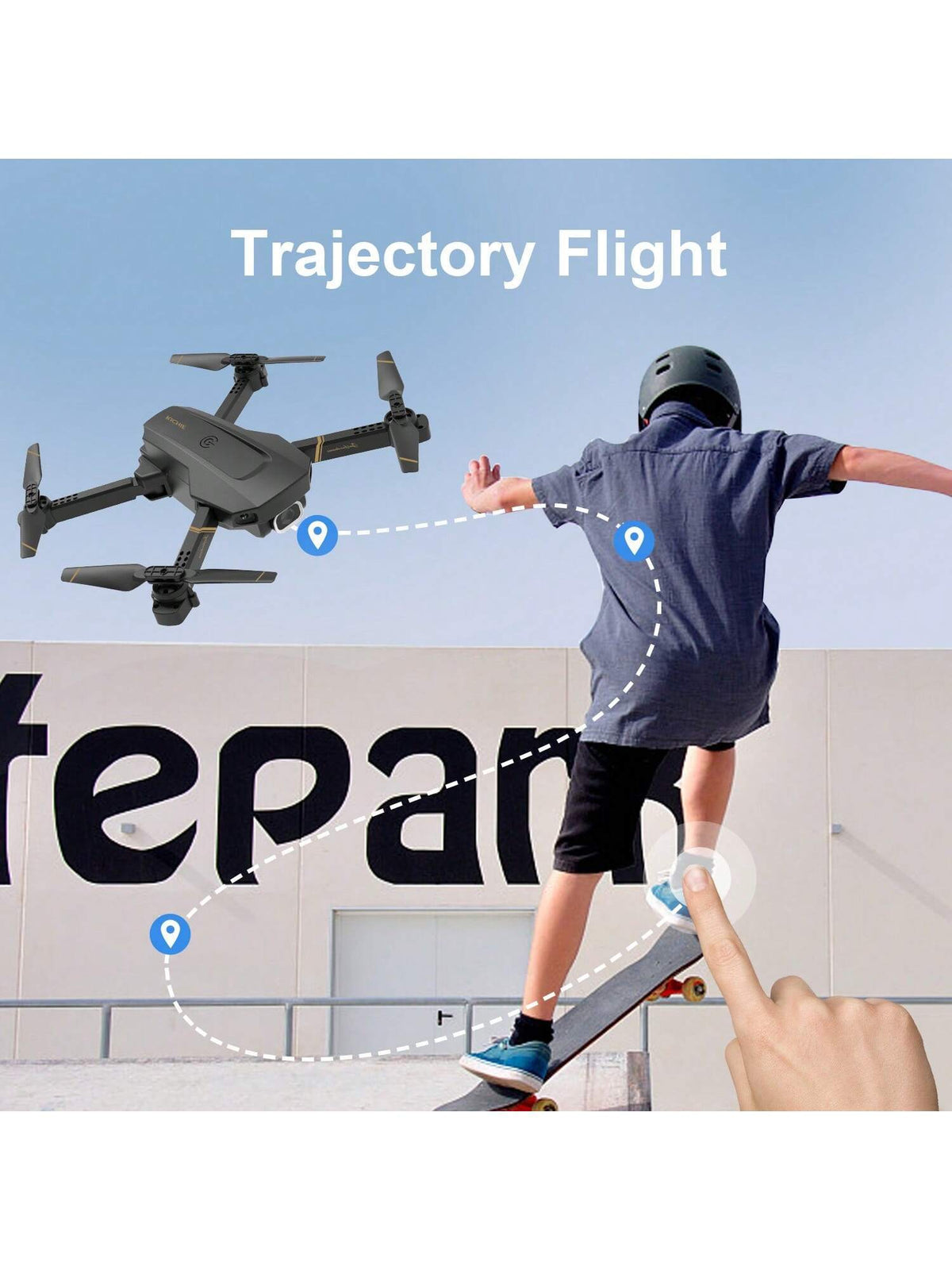 4DRC V4 Foldable Mini Drone with 4K/1080P HD Camera - Image 7