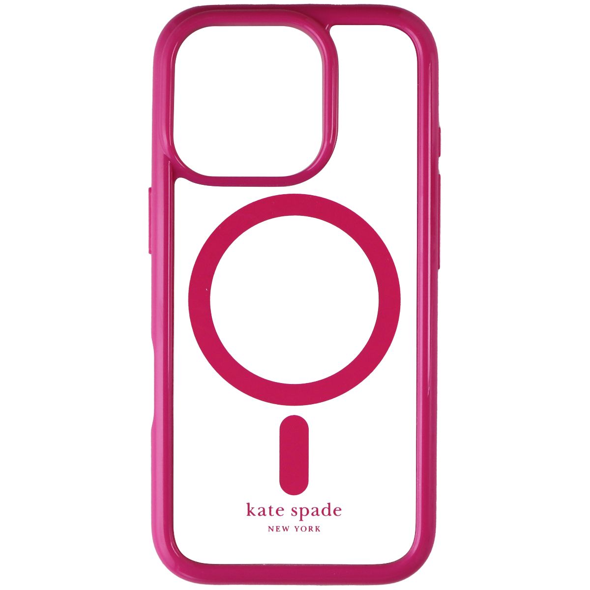 Kate Spade Ultra Protective Case for MagSafe for iPhone 16 Pro - Pink/Clear - New - Image 2
