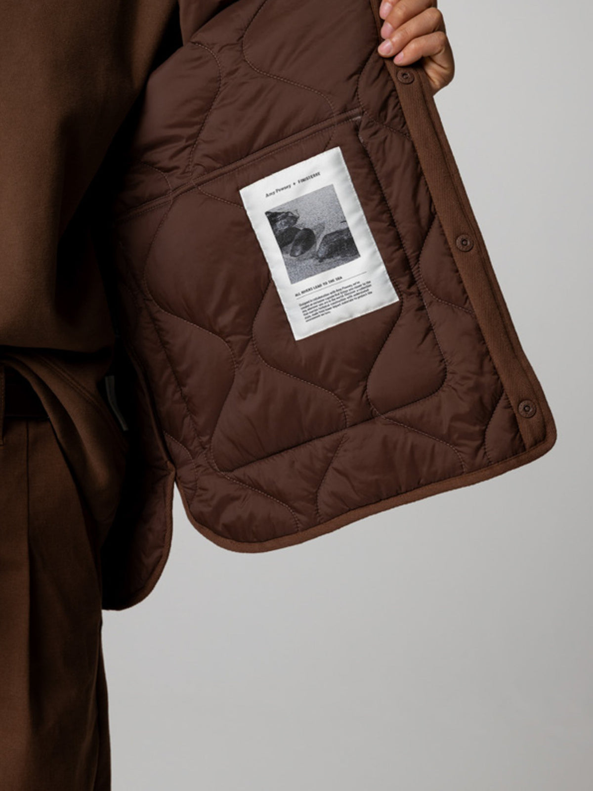 Women's Amy Powney + Finisterre Oversized Quilted Jacket - Image 6