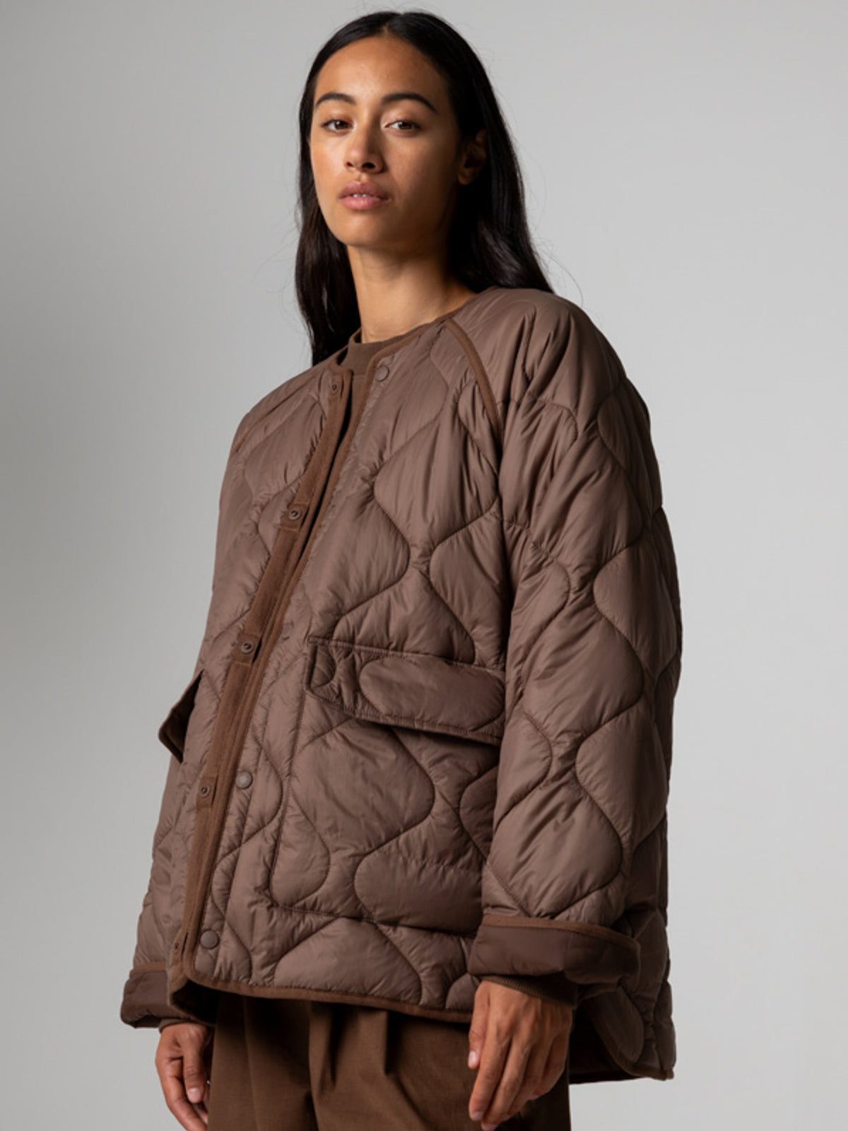 Women's Amy Powney + Finisterre Oversized Quilted Jacket - Image 3