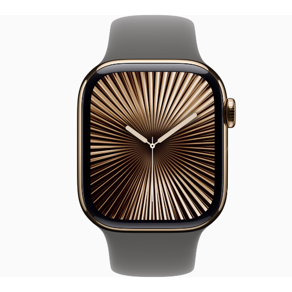 Apple Watch Series 10 46MM (GPS + Cellular) - Gold Titanium - Image 2