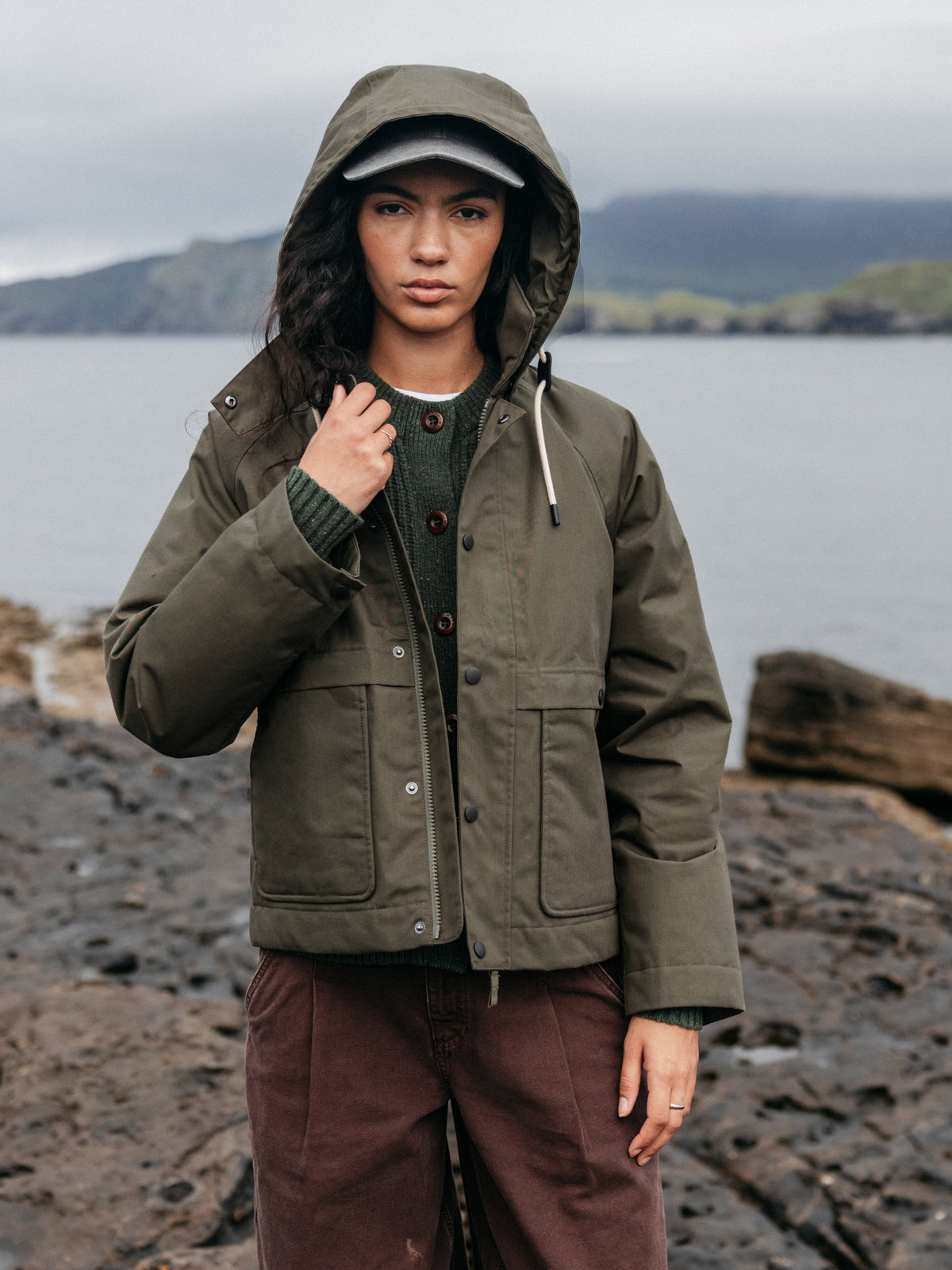 Women's Gannel Jacket - Image 2