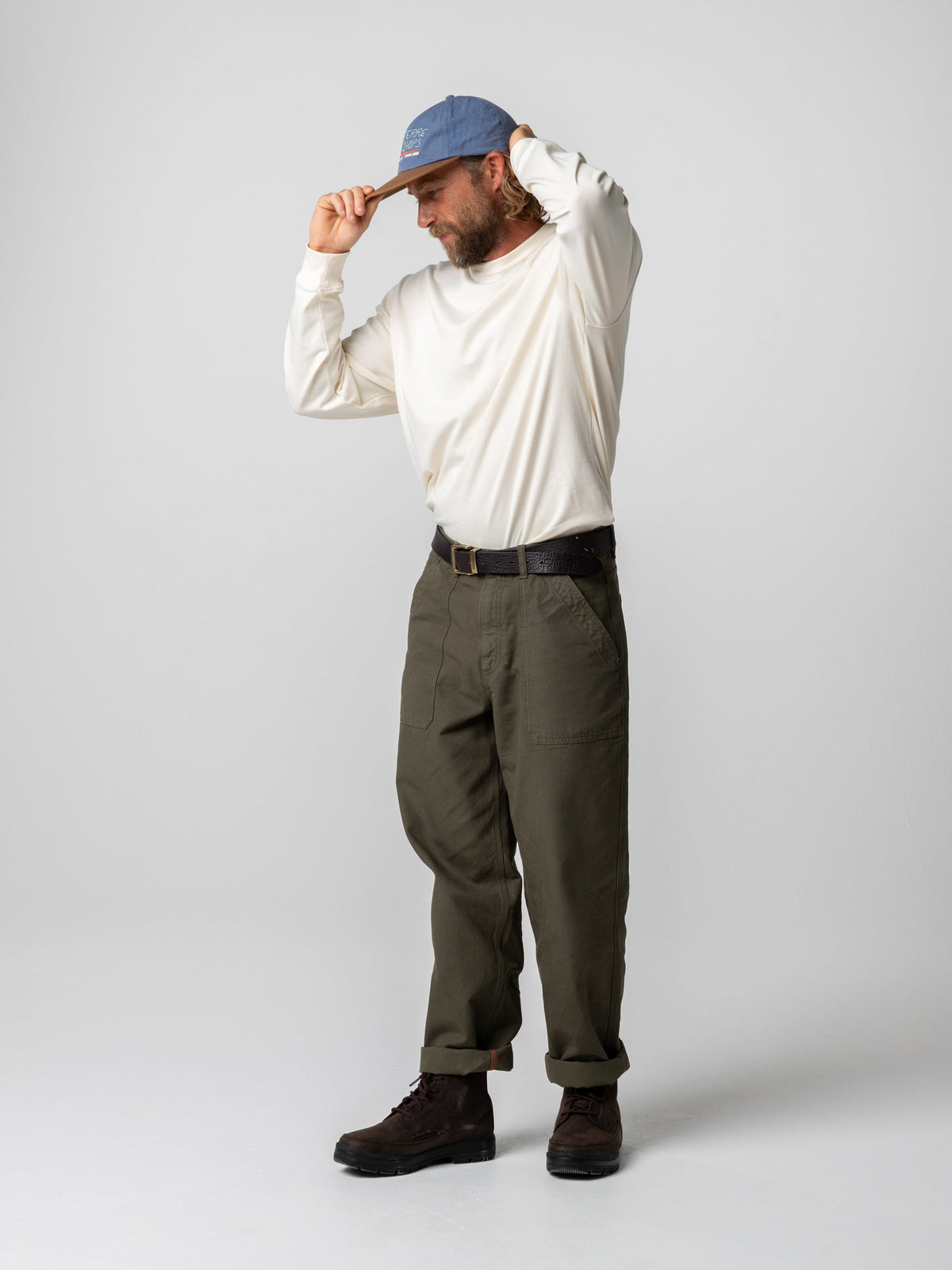 Men's Daymark Heavyweight Long Sleeve T-shirt - Image 3