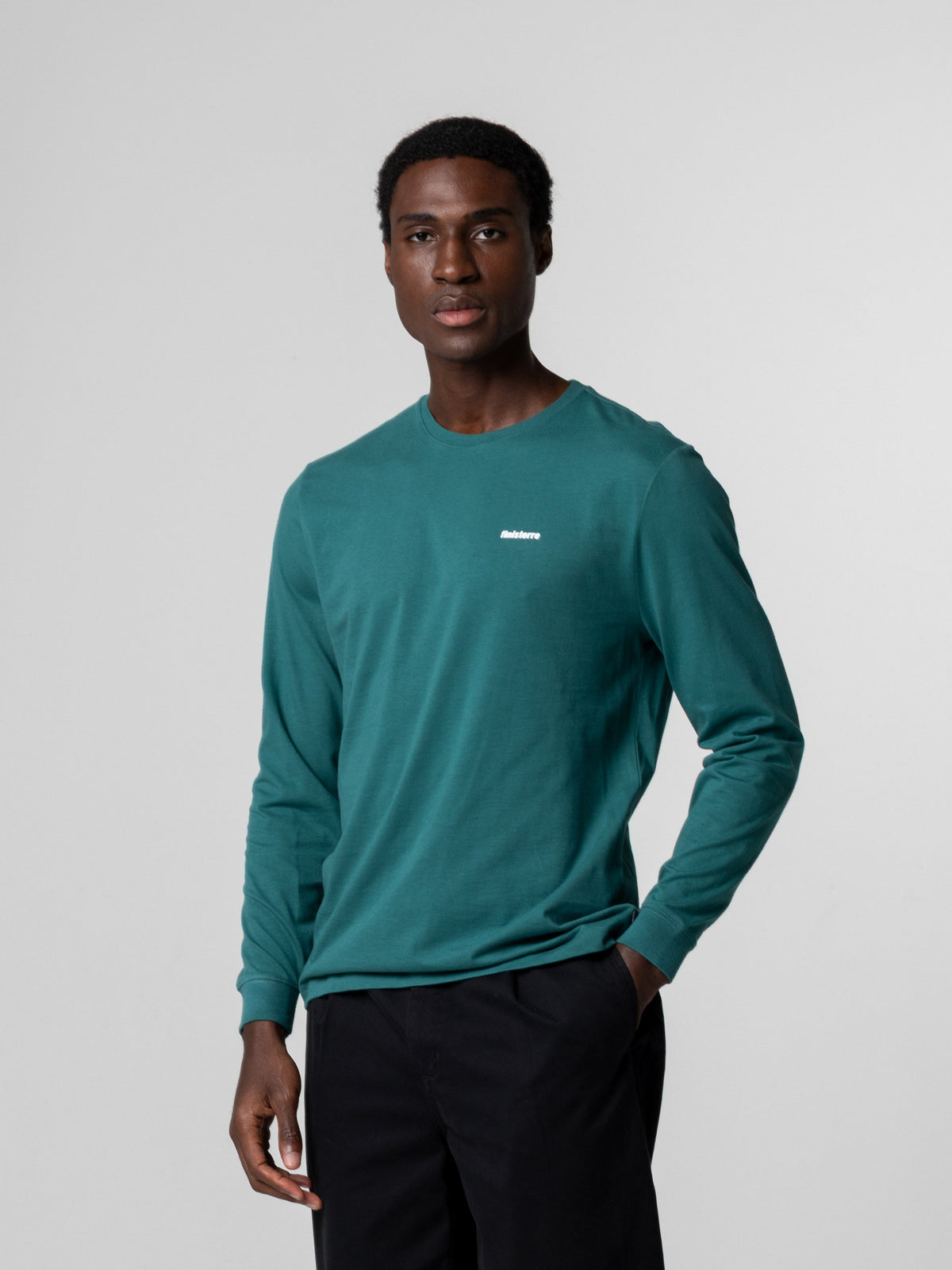 Men's Harlyn Logo Long Sleeve T-shirt - Image 2