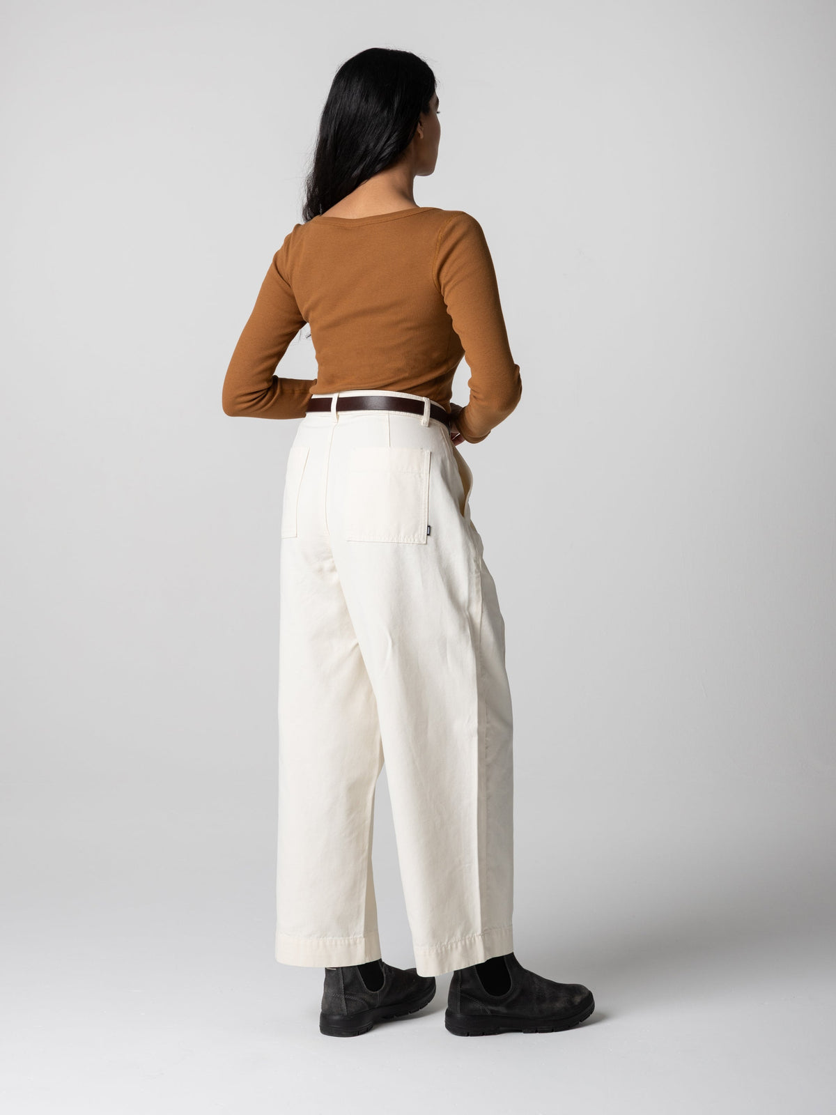 Women's Studio Canvas Trouser - Image 5