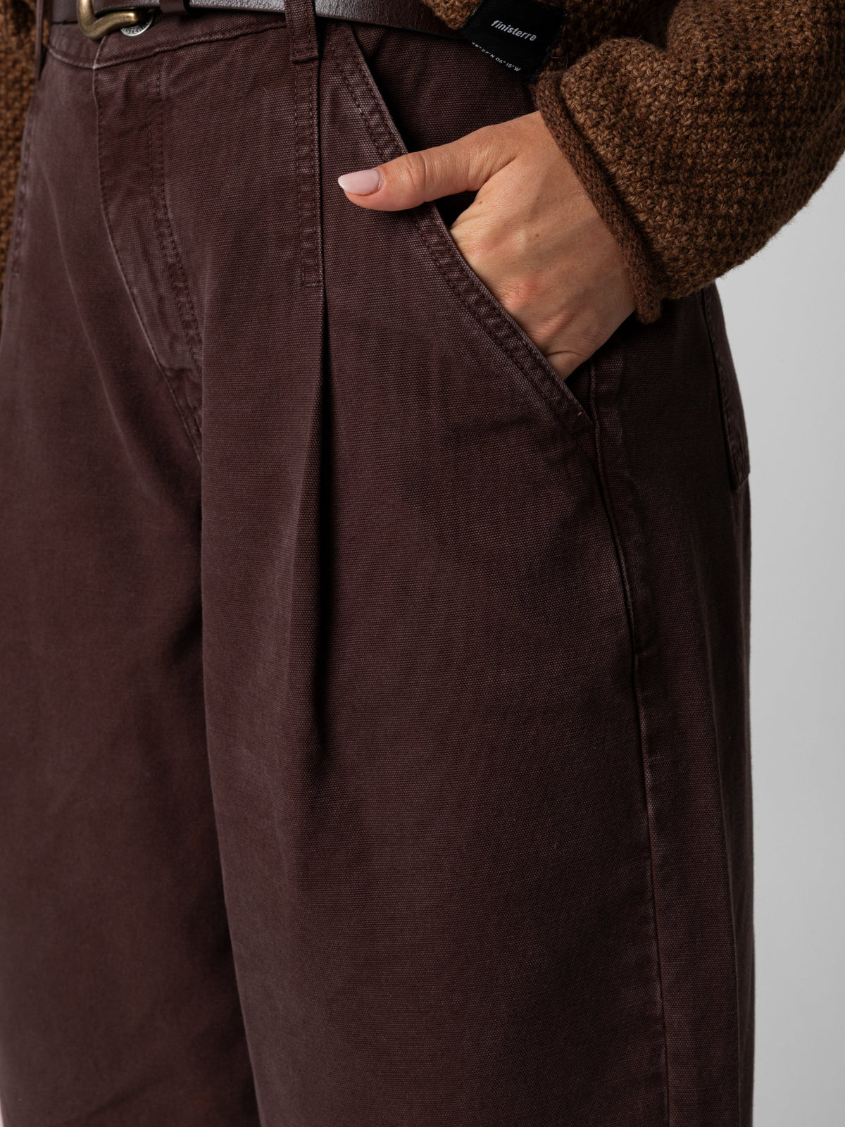 Women's Studio Canvas Trouser - Image 5