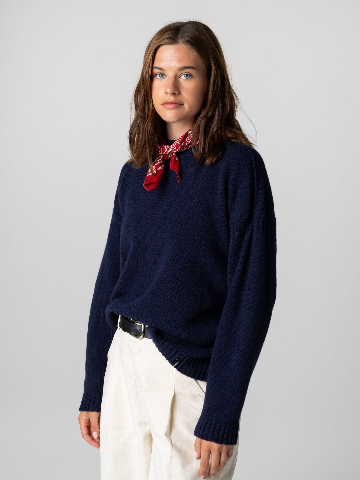 Women's Tolcarne Gansey Jumper - Image 3