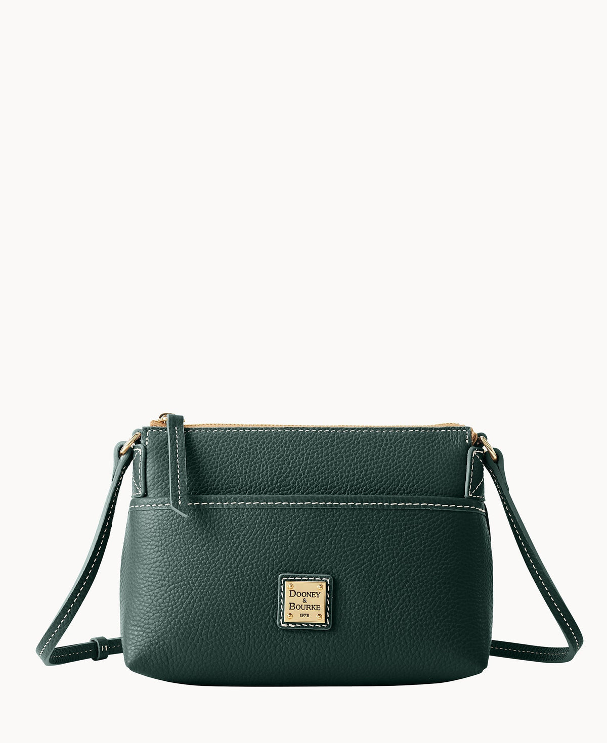 Lucca Leather Ginger Crossbody - Ivy