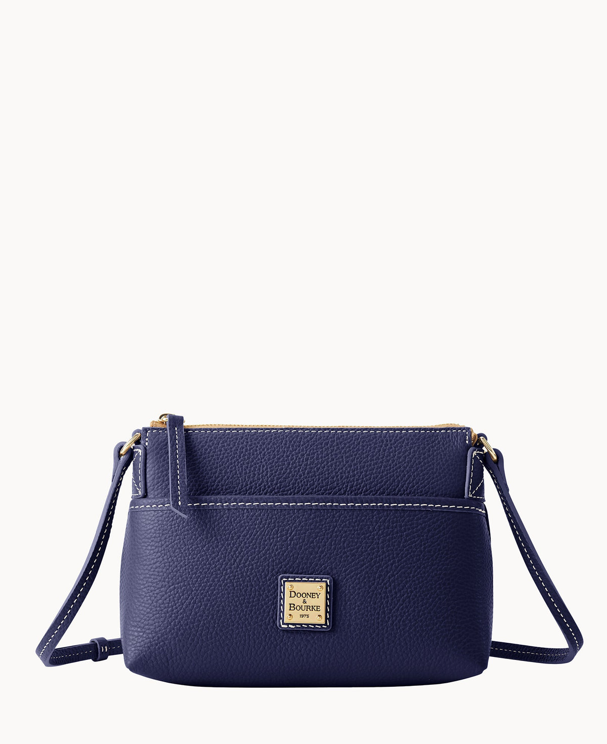 Lucca Leather Ginger Crossbody - Marine