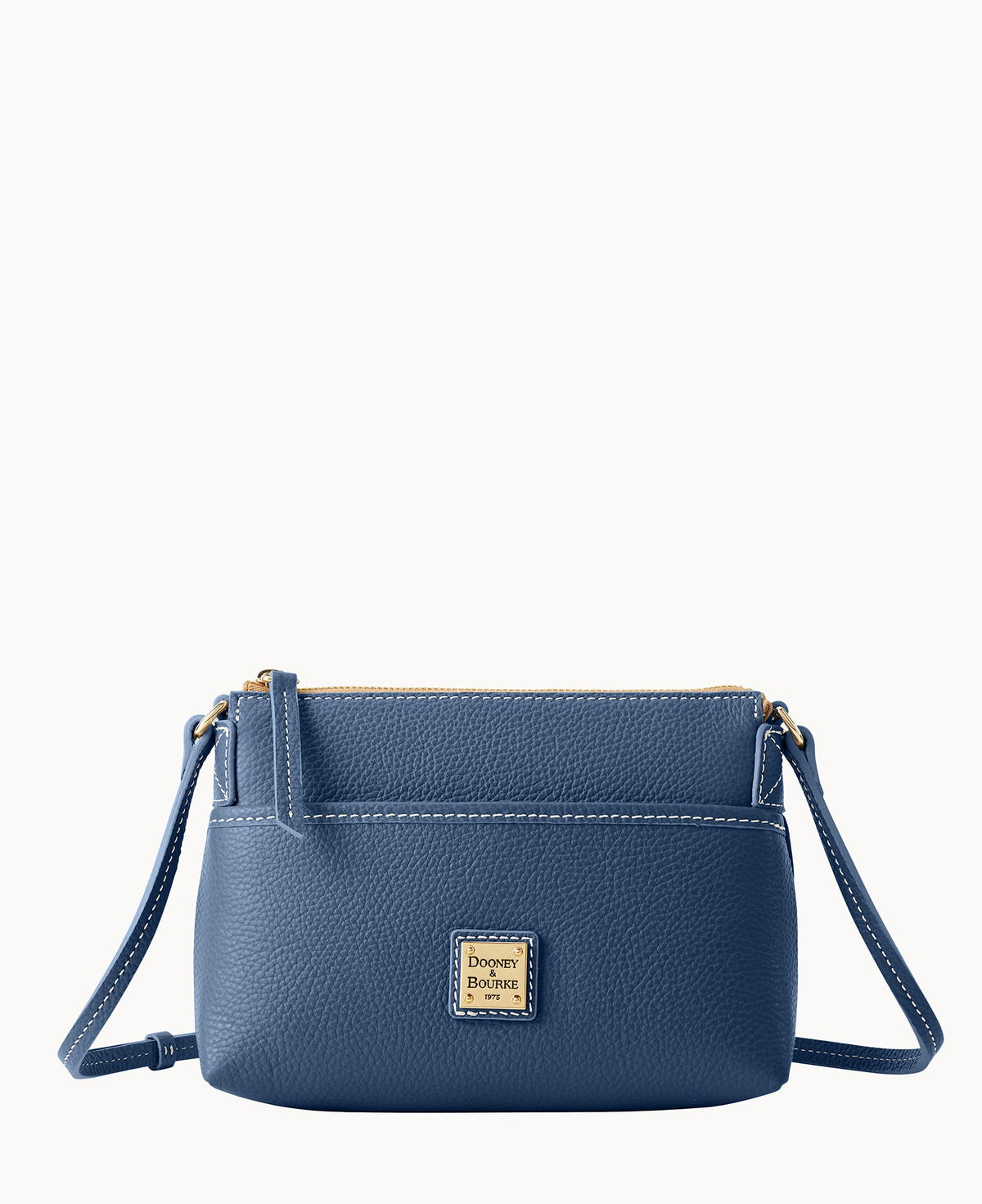 Lucca Leather Ginger Crossbody - Graphite