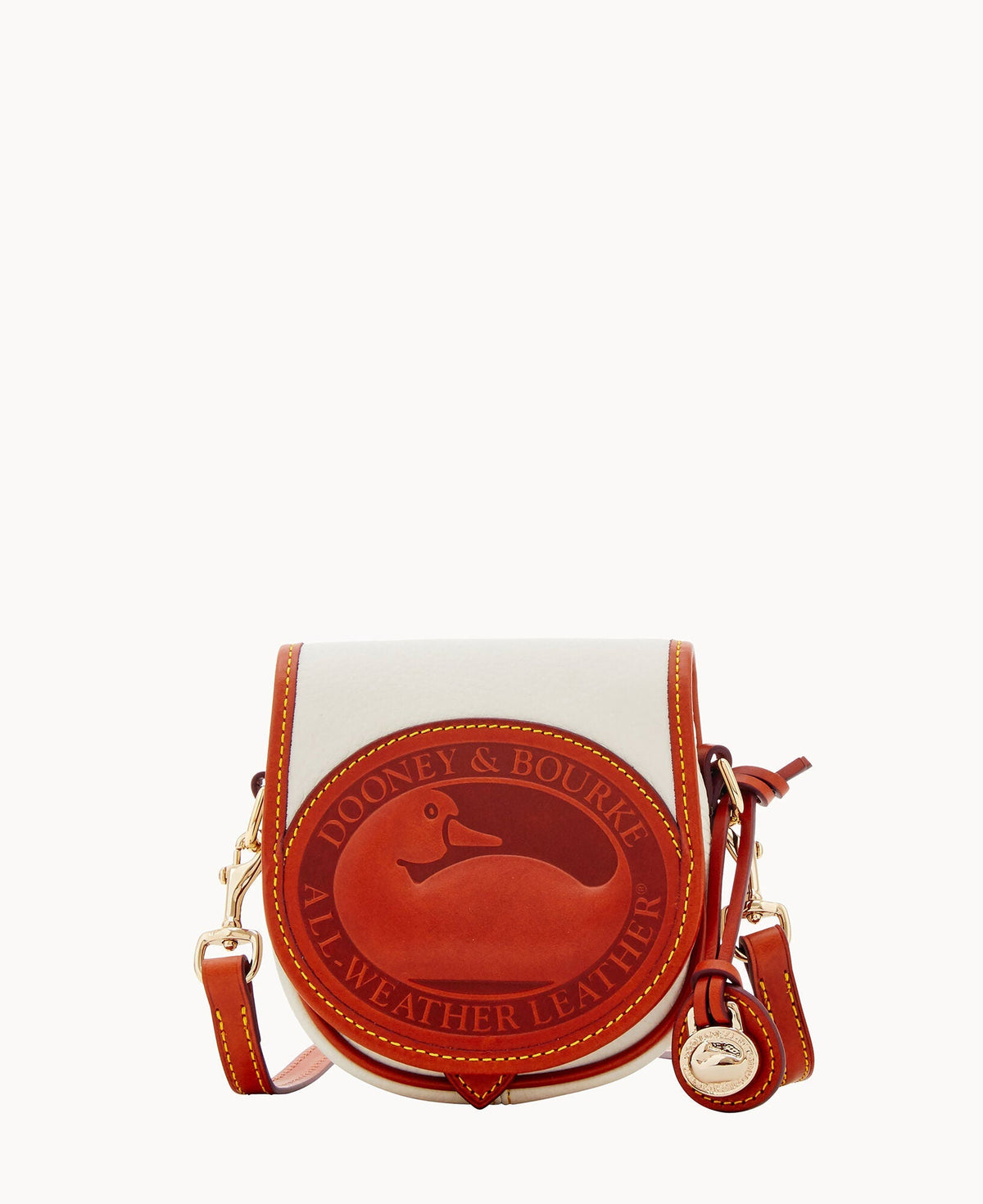 All Weather Leather 2 Duck Bag - Bone