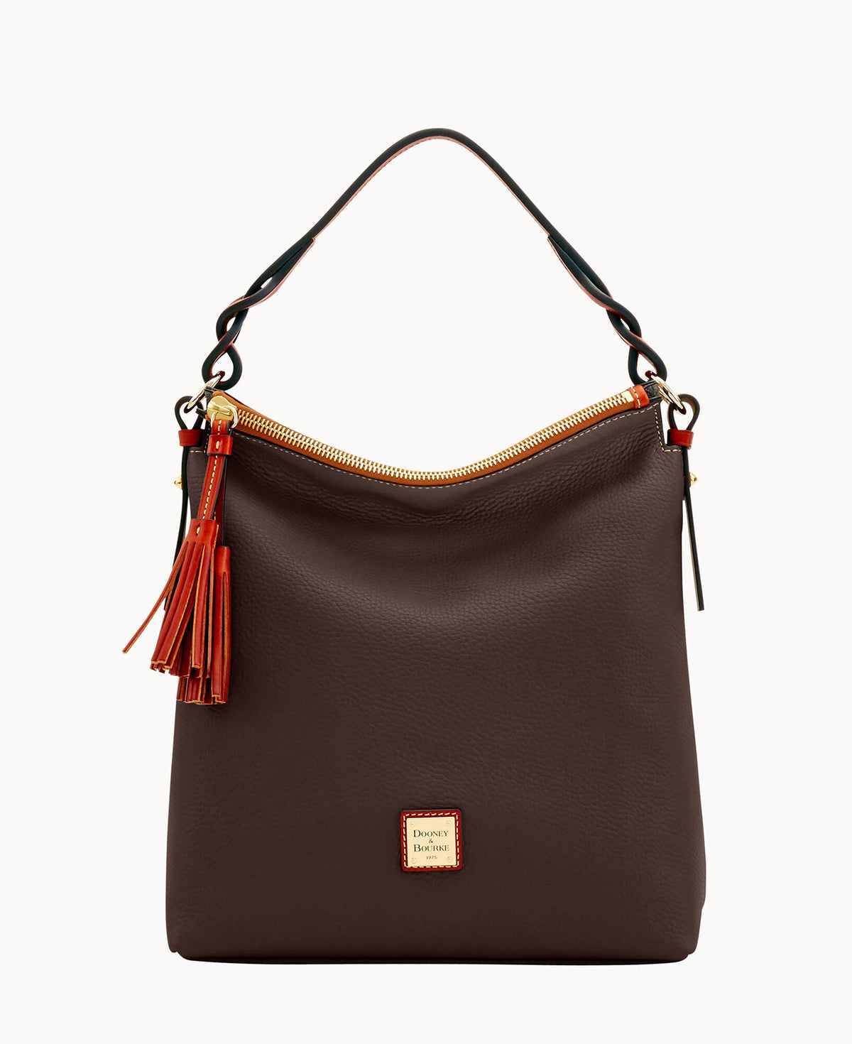 Pebble Grain Small Sloan - Brown Tmoro