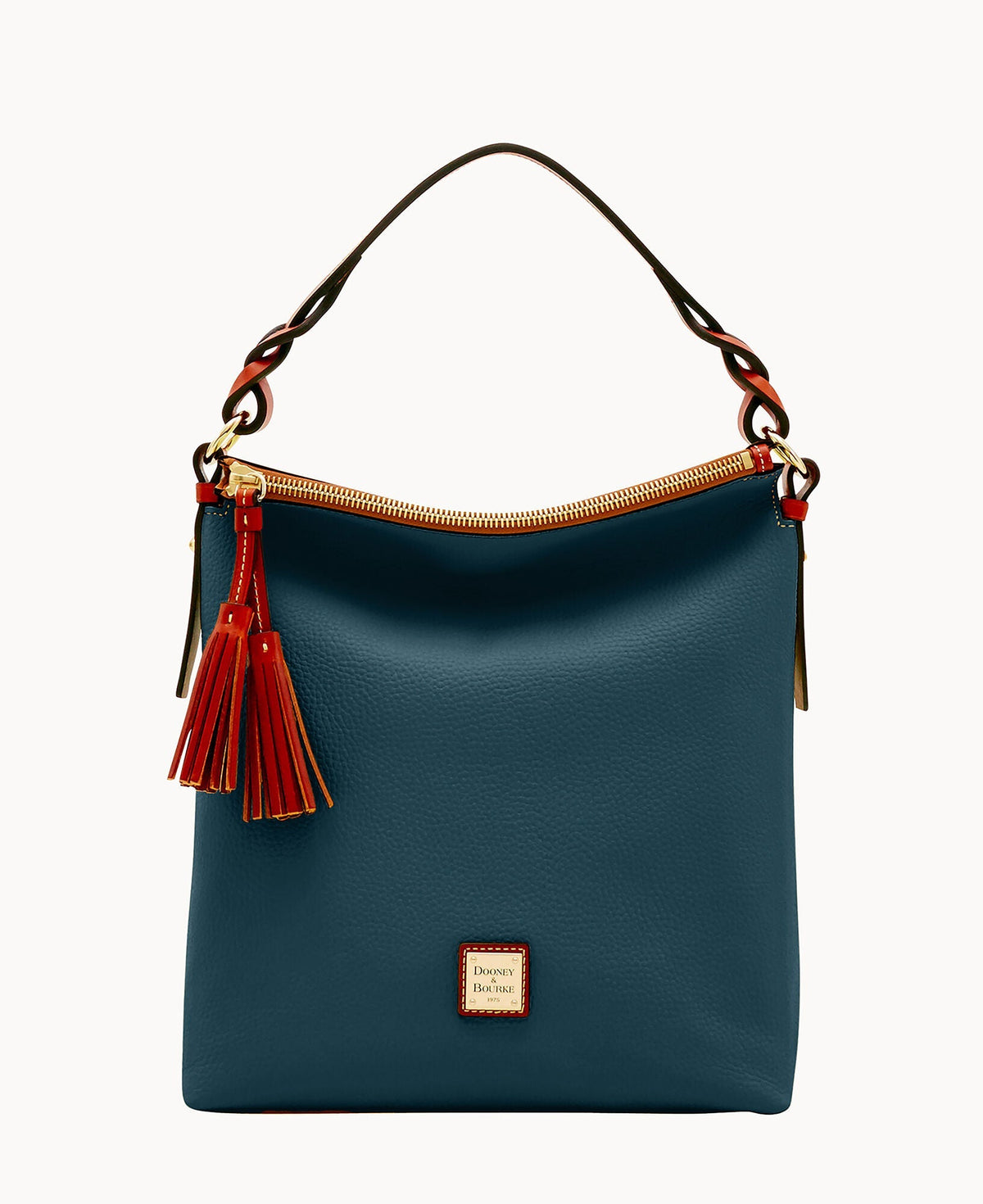 Pebble Grain Small Sloan - Teal