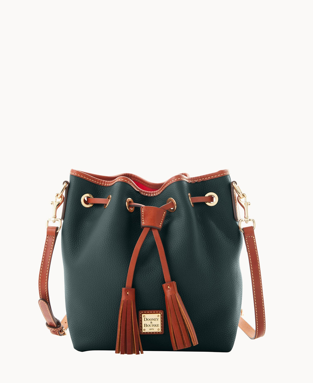 Pebble Grain Aimee Crossbody - Forest